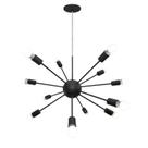 Lustre Pendente Bivolt 12 Braços Sirius WOODS!