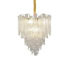 Lustre Pendente Blumenau Aurora E14 Bivolt Dourado