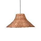 Lustre Pendente Blumenau Bali Chapéu Vime E27 Bivolt