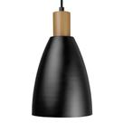 Lustre Pendente Blumenau Ceci Minimalista E27 Bivolt Preto Com Dourado Lustre Pendente Blumenau Ceci Minimalista E27 Bivolt Preto Com Dourado