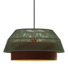 Lustre Pendente Blumenau Gaia Macramê 50cm E27 Bivolt Lustre Pendente Blumenau Gaia Macramê 50cm E27 Bivolt