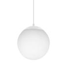 Lustre Pendente Blumenau Globb E27 Bivolt Leitosa