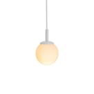 Lustre Pendente Blumenau Macadâmia G9 Bivolt Branco Fosco