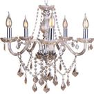 Lustre Pendente Candelabro France Nice 5 lâmpadas E14 Bivolt Lustre Pendente Candelabro France Nice 5 lâmpadas E14 Bivolt