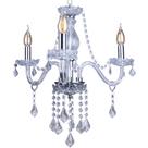 Lustre Pendente Candelabro Para Sala France Nice 3 Lâmpadas E14 Bivolt