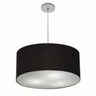 Lustre Pendente Cilíndrico Vivare Free Lux Pe-4386CZ Cúpula em Tecido - 50X25cm Lustre Pendente Cilíndrico Vivare Free Lux Pe-4386CZ Cúpula em Tecido - 50X25cm