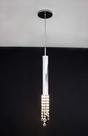 Lustre Pendente Cilindro Cromado Tubo Tubular Cristal 171 Lustre Pendente Cilindro Cromado Tubo Tubular Cristal 171