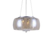 Lustre Pendente Coliseu 500 Conhaque E27 Bivolt Taschibra