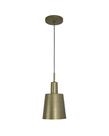Lustre Pendente Cone Industrial Dourado 119