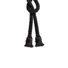 Lustre Pendente Corda Para 2 Lâmpadas Preto E27 Bivolt