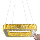 Lustre Pendente Cristal K9 LED Moderno com Controle Remoto Lustre Pendente Cristal K9 LED Moderno com Controle Remoto
