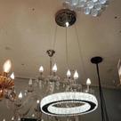 Lustre Pendente Cristal Sala 3 em 1 LED 30w - Nitrolux