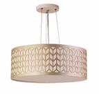 Lustre Pendente Cúpula Recorte Bronze 50X15 3E27 Bivolt Lustre Pendente Cúpula Recorte Bronze 50X15 3E27 Bivolt