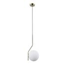 Lustre Pendente de Aço Aluminio e Vidro French Gold Viva Bella Iluminação Lustre Pendente de Aço Aluminio e Vidro French Gold Viva Bella Iluminação