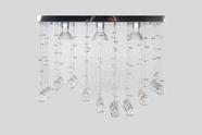 Lustre Pendente De Cristal Acrílico Modelo Onda Para Sala Lustre Pendente De Cristal Acrílico Modelo Onda Para Sala