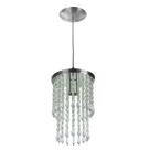 Lustre Pendente De Cristal Acrilico Spark Redondo Esplêndido