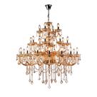 Lustre Pendente de Cristal Candelabro Maria Tereza Nice 28 lâmpadas E14 Bivolt