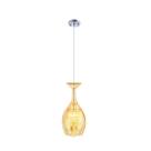 Lustre Pendente de Cristal K9 Formato Taça com LED Integrado 7W Bivolt