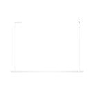 Lustre Pendente De Teto Style 1M Ultra Fino Slim LED 3000K 18W Moderno Para Sala De Estar Escritório Lustre Pendente De Teto Style 1M Ultra Fino Slim LED 3000K 18W Moderno Para Sala De Estar Escritório