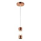 Lustre Pendente Ele 1/2 1 Lâmpada G9 Bronzearte