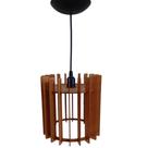 Lustre pendente em MDF 22X22