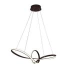 Lustre Pendente Espiral Moderno Led 3 Em 1 Nitrolux