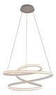 Lustre Pendente Flat Led 38w Moderno Alumínio Estrutura Branco 127/220v Lustre Pendente Flat Led 38w Moderno Alumínio Estrutura Branco 127/220v