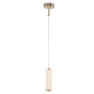 Lustre Pendente Flute 7cmx22,7cm 1X12 + 18 + 24W 3000K 525Lm Led Bella Iluminação