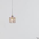 Lustre Pendente Frost 1 Lâmpada Bronzearte