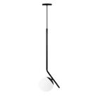 Lustre pendente globo 15 jabuticaba oslo preto fosco bf fl