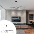 Lustre Pendente Grande luxo De Arco De Led 3k