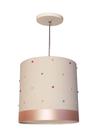 Lustre Pendente Infantil Pérolas Coloridas - 25x25 Cru