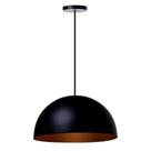 Lustre Pendente Interno Meia Lua 30 Cm Balcão Jantar Mesa
