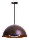 Lustre Pendente Interno Meia Lua Luz Indireta Gourmet 40 Cm Lustre Pendente Interno Meia Lua Luz Indireta Gourmet 40 Cm