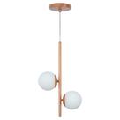 Lustre Pendente Jabuticaba /2 Globo de Vidro - Rose Gold Lustre Pendente Jabuticaba /2 Globo de Vidro - Rose Gold