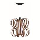 Lustre Pendente Junco Infinit Fibras Sintéticas Bivolt