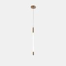 Lustre Pendente LED 10W Tubo Neon 50cm 3000K Bivolt QD05148