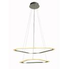 Lustre Pendente LED 1X66W 3000K 3960Lm Nuvola Bella Iluminação