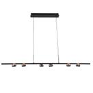 Lustre Pendente LED 6X5W 3000K 3100Lm Oto Bella Iluminação
