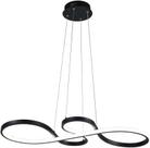 Lustre Pendente Led Design Moderno 40W Luxo 3 Em 1 Bivolt