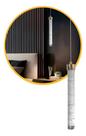 Lustre Pendente Led Tubo Cristal 3w Multicor Dourado Bivolt 127/220v Dourado Lustre Pendente Led Tubo Cristal 3w Multicor Dourado Bivolt 127/220v Dourado