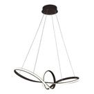 Lustre Pendente LP03, Café, LED 45W Bivolt 3 em 1 - Nitrolux