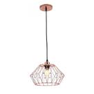 Lustre Pendente Luminaria Ajustavel Metal Aramado Design Moderno Decoraçao Sala Quarto Mezanino Casa Iluminaçao Luz