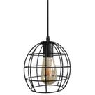 Lustre Pendente Luminária Aramado Retrô Moderno Preto Cozinha Área Gourmet Ilha Quarto Sala INL32 Lustre Pendente Luminária Aramado Retrô Moderno Preto Cozinha Área Gourmet Ilha Quarto Sala INL32