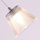 Lustre Pendente Luminária De Vidro Com Led Integrado 5w