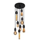 Lustre Pendente Luminária Retro Md-4162/8 Suporte Para Lâmpada / Não Inclusa - Bivolt Lustre Pendente Luminária Retro Md-4162/8 Suporte Para Lâmpada / Não Inclusa - Bivolt