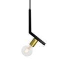 Lustre Pendente Lumix LN1004 Preto E27 Bivolt