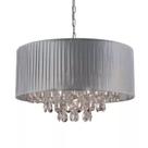 Lustre Pendente Master Diamond Prata E27 Bivolt Startec