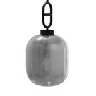 Lustre Pendente Metal com Cristal Metálico Fino Design