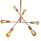 Lustre Pendente Moderno Cobre Rose 3 Hastes 6E27 DS8198-2 Delis Lustre Pendente Moderno Cobre Rose 3 Hastes 6E27 DS8198-2 Delis